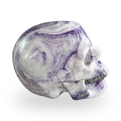 Purple Malachite crystal skull 3" SKH30PM04 photo 5