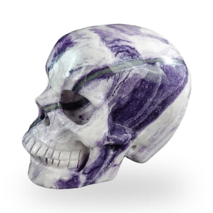 Purple Malachite crystal skull 3" SKH30PM04 photo 7