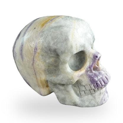 Purple Malachite crystal skull 3" SKH30PM05 photo 4