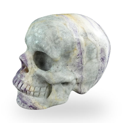 Purple Malachite crystal skull 3" SKH30PM05 photo 7