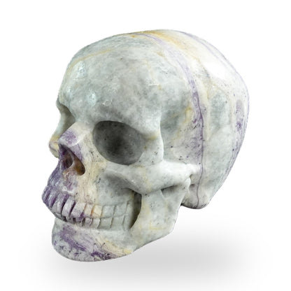 Purple Malachite crystal skull 3" SKH30PM05 photo 8