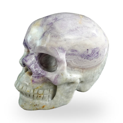 Purple Malachite crystal skull 3" SKH30PM06 photo 7