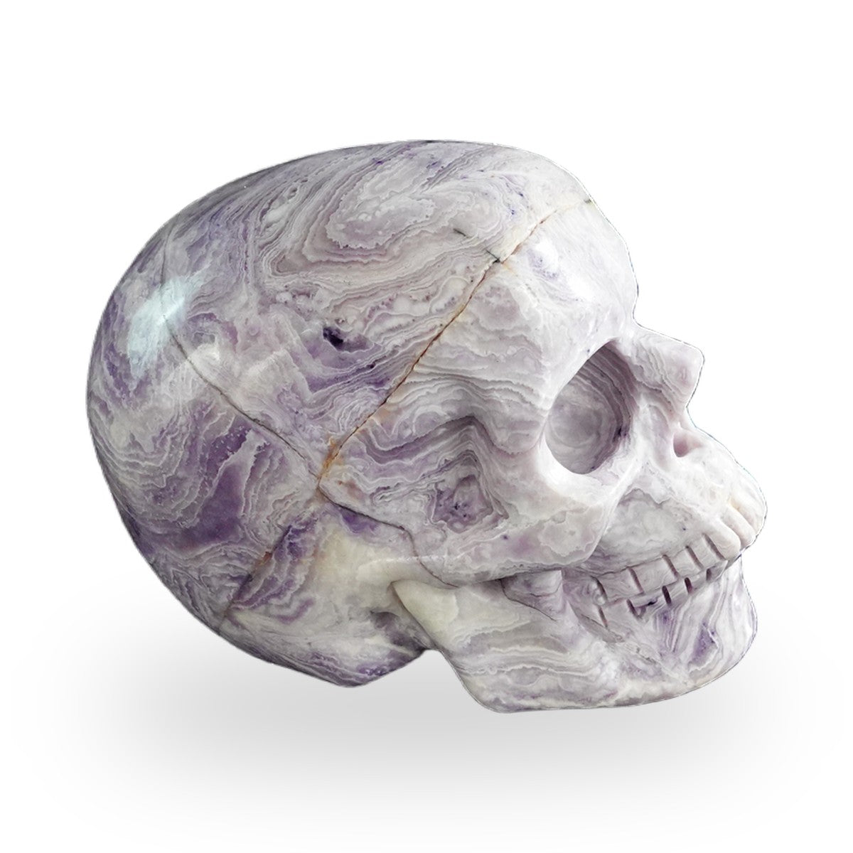 Purple Malachite crystal skull 3" SKH30PM07 photo 4
