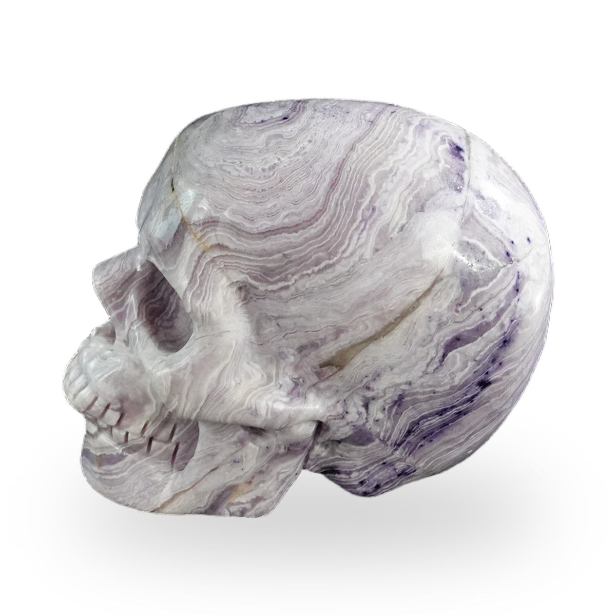 Purple Malachite crystal skull 3" SKH30PM07 photo 5