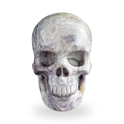 Purple Malachite crystal skull 3" SKH30PM08 photo 1