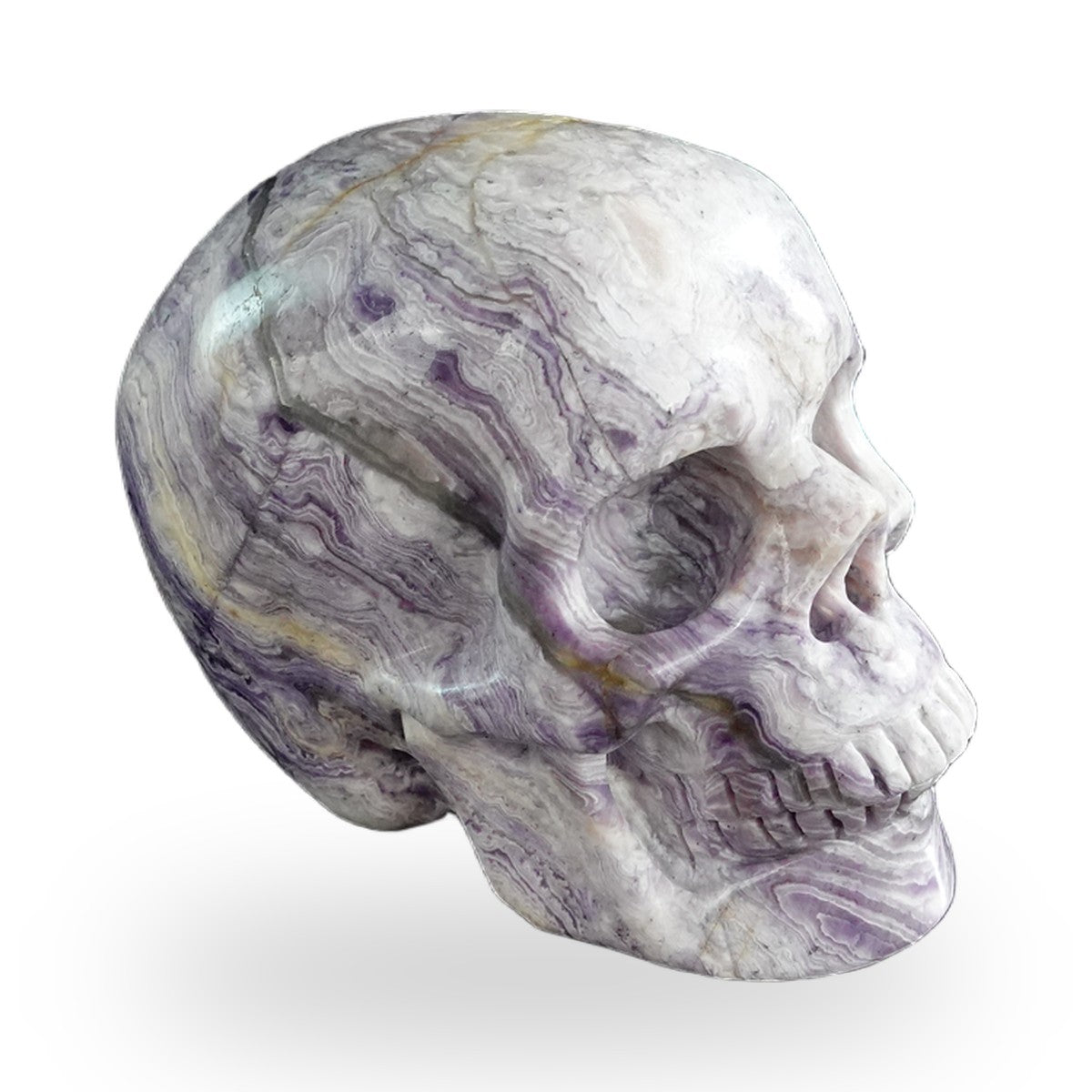 Purple Malachite crystal skull 3" SKH30PM08 photo 3