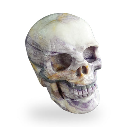 Purple Malachite crystal skull 3" SKH30PM09 photo 2