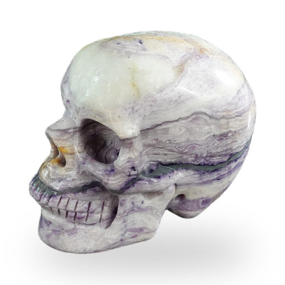 Purple Malachite crystal skull 3" SKH30PM09 photo 6