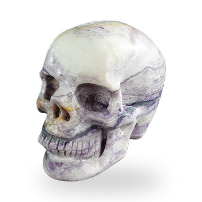 Purple Malachite crystal skull 3" SKH30PM09 photo 7
