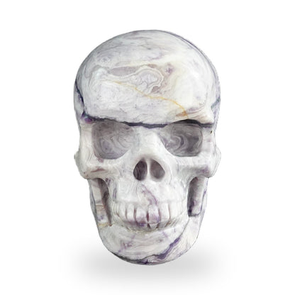 Purple Malachite crystal skull 3" SKH30PM10 photo 1