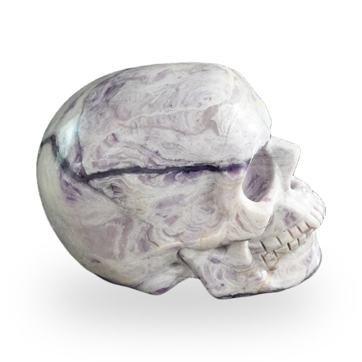 Purple Malachite crystal skull 3" SKH30PM10 photo 5