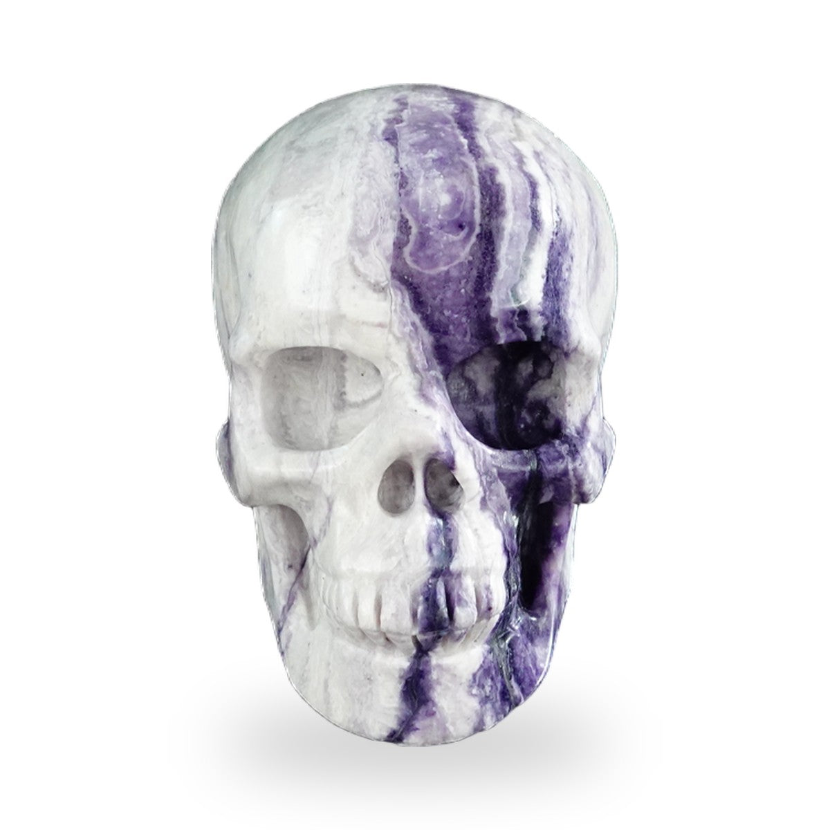 Purple Malachite crystal skull 3" SKH30PM11 photo 1