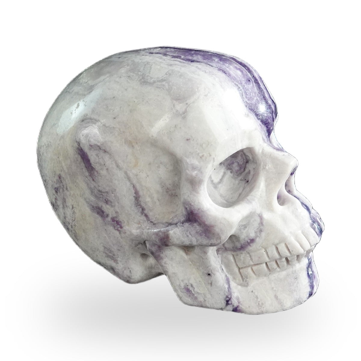 Purple Malachite crystal skull 3" SKH30PM11 photo 4