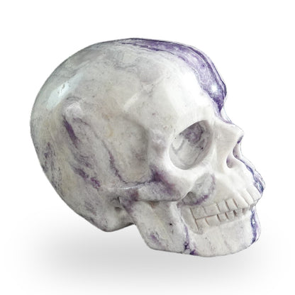 Purple Malachite crystal skull 3" SKH30PM11 photo 4