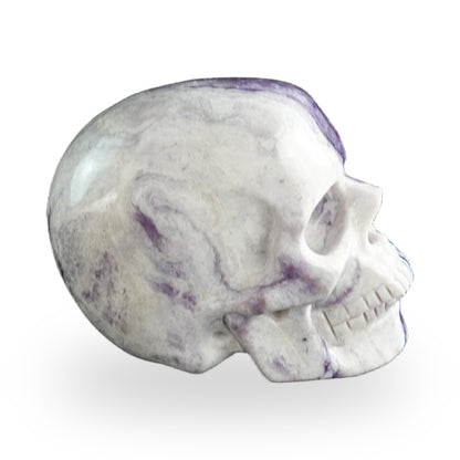 Purple Malachite crystal skull 3" SKH30PM11 photo 5