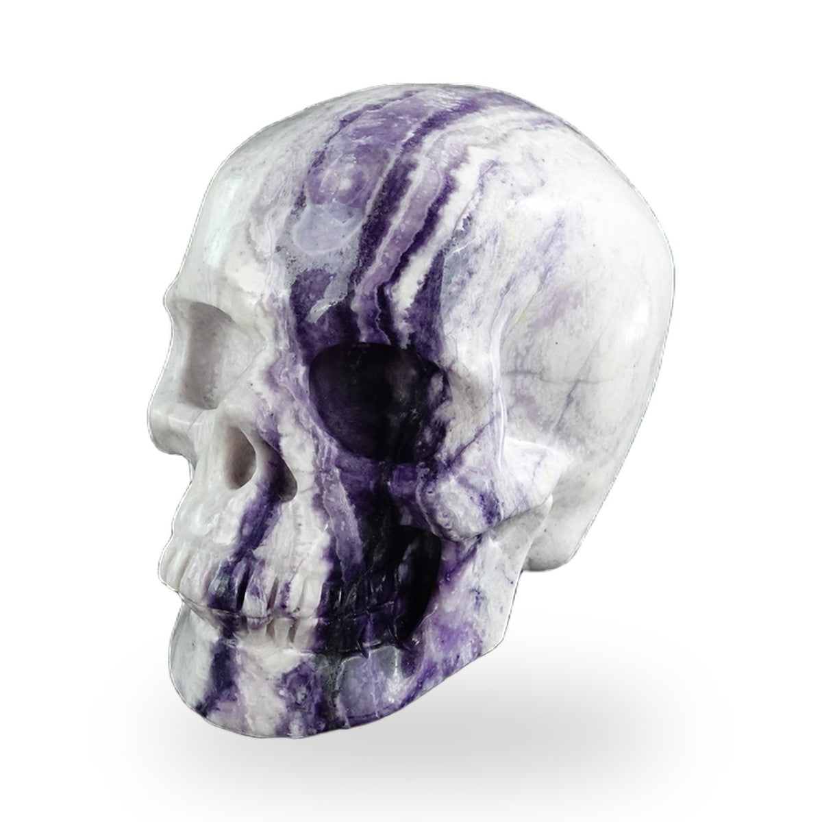 Purple Malachite crystal skull 3" SKH30PM11 photo 8
