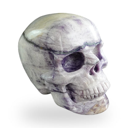 Purple Malachite crystal skull 3" SKH30PM12 photo 3