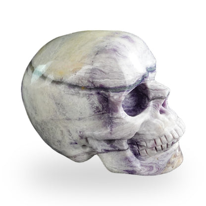 Purple Malachite crystal skull 3" SKH30PM12 photo 4