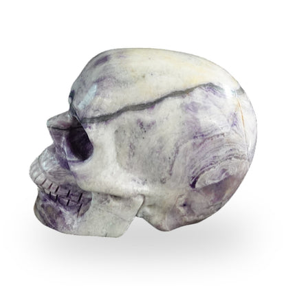 Purple Malachite crystal skull 3" SKH30PM12 photo 6