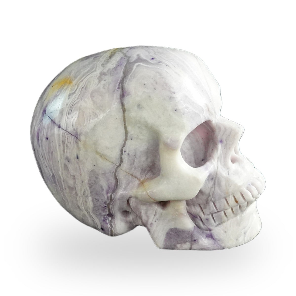 Purple Malachite crystal skull 3" SKH30PM13 photo 4