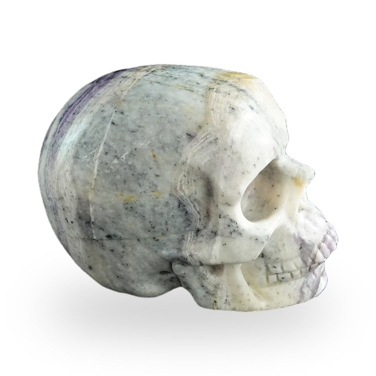 Purple Malachite crystal skull 3" SKH30PM14 photo 4