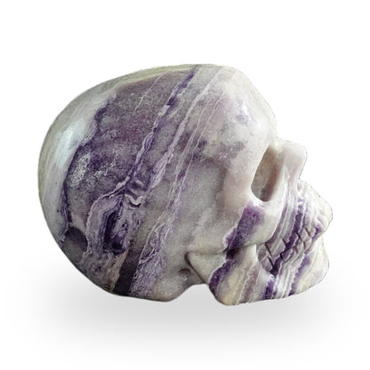 Purple Malachite crystal skull 3" SKH30PM15 photo 5