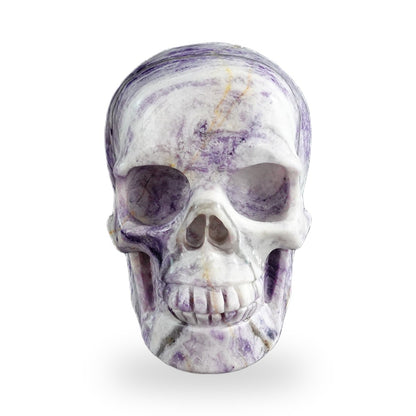 Purple Malachite crystal skull 3" SKH30PM16 photo 1