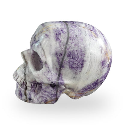 Purple Malachite crystal skull 3" SKH30PM16 photo 6