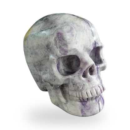 Purple Malachite crystal skull 3" SKH30PM17 photo 2