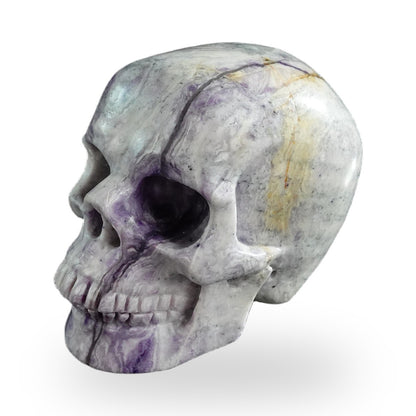Purple Malachite crystal skull 3" SKH30PM17 photo 6