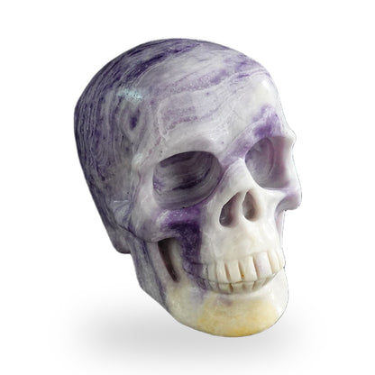 Purple Malachite crystal skull 3" SKH30PM18 photo 2