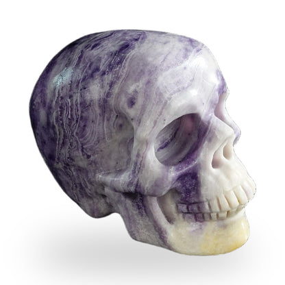 Purple Malachite crystal skull 3" SKH30PM18 photo 3