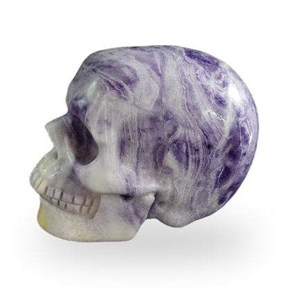 Purple Malachite crystal skull 3" SKH30PM18 photo 5