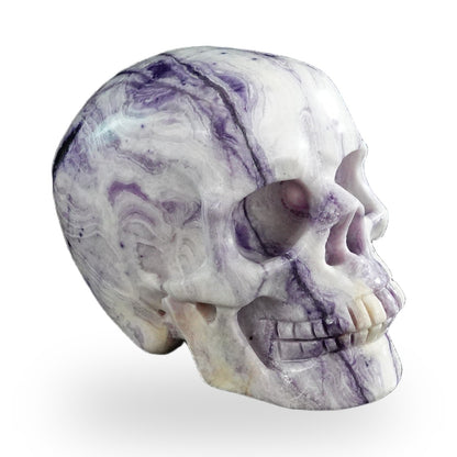 Purple Malachite crystal skull 3" SKH30PM19 photo 3