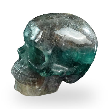 Rainbow Fluorite crystal skull 3" SKH30GF02 photo 7