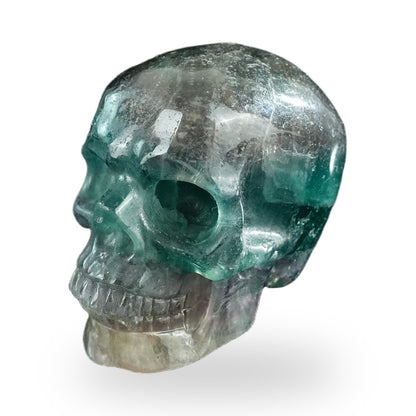 Rainbow Fluorite crystal skull 3" SKH30GF02 photo 8