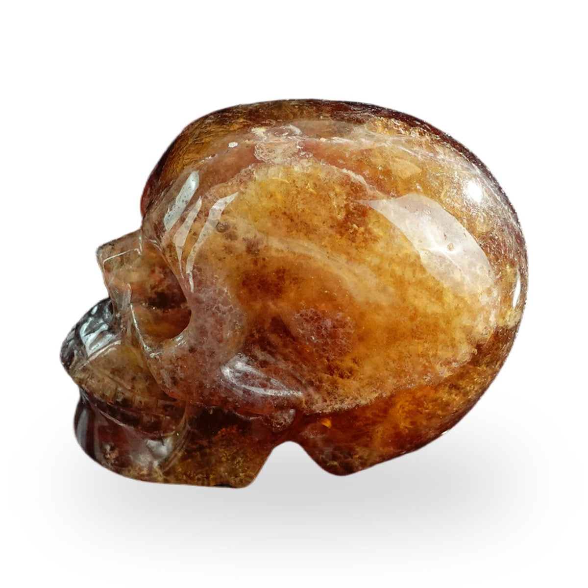 Rainbow Fluorite crystal skull 3" SKH30GF17 photo 6