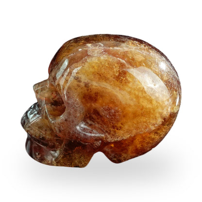 Rainbow Fluorite crystal skull 3" SKH30GF17 photo 6