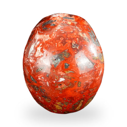 Red Crazy Lace Agate crystal skull 2.2" SKH20RC02 photo 5