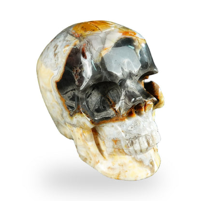 Red Crazy Lace Agate crystal skull 2.2" SKH20RC06 photo 2