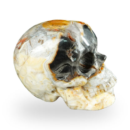 Red Crazy Lace Agate crystal skull 2.2" SKH20RC06 photo 4