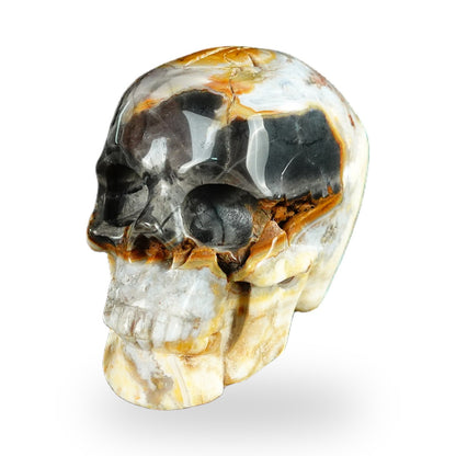 Red Crazy Lace Agate crystal skull 2.2" SKH20RC06 photo 8
