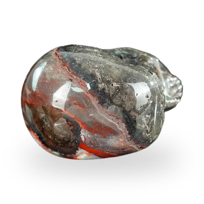 Red Crazy Lace Agate crystal skull 2.2" SKH20RC19 photo 2