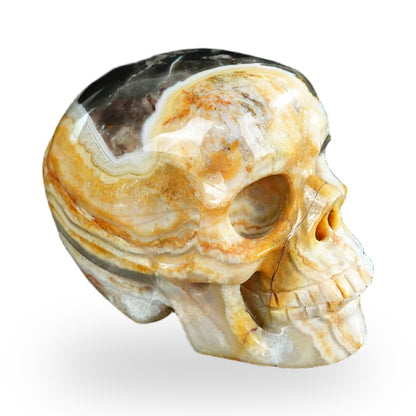 Red Crazy Lace Agate crystal skull 2.2" SKH20RC20 photo 4