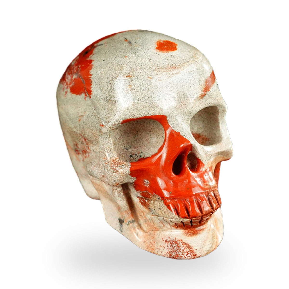 Red Jasper crystal skull 2.2" SKH20RJ02 photo 3