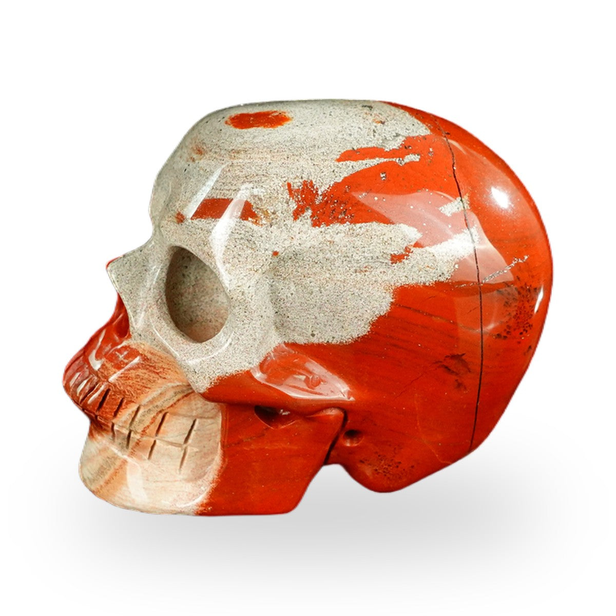 Red Jasper crystal skull 2.2" SKH20RJ02 photo 7