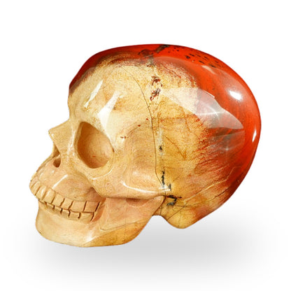 Red Jasper crystal skull 2.2" SKH20RJ03 photo 6