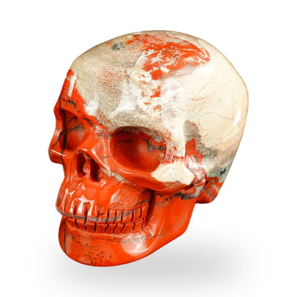 Red Jasper crystal skull 2.2" SKH20RJ05 photo 8