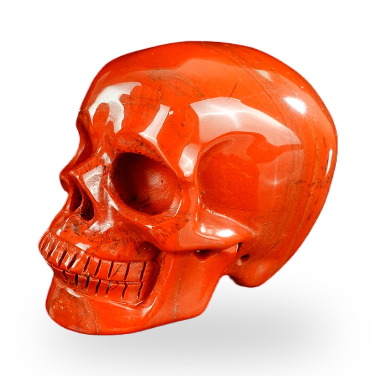 Red Jasper crystal skull 2.2" SKH20RJ06 photo 7