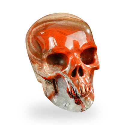 Red Jasper crystal skull 2.2" SKH20RJ07 photo 2